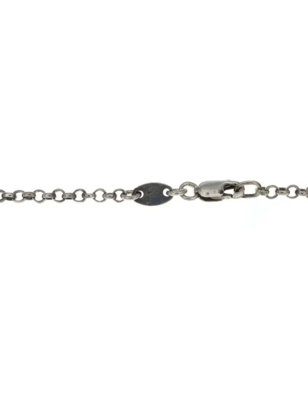 Chrome Hearts Neckchain Roll Chain Necklace Silver